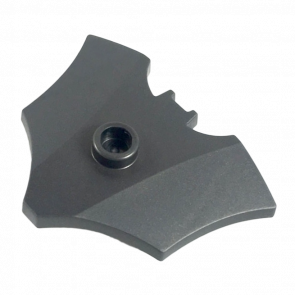 Оружие Lego Метательное 4шт Batarang Shield Size with Stud on Front 37720a 6236812 Pearl Dark Grey Б/У - Retromagaz