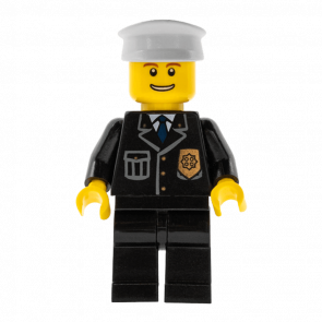 Фигурка Lego Police 973px431 Suit with Blue Tie and Badge City cty0098 1 Б/У - Retromagaz