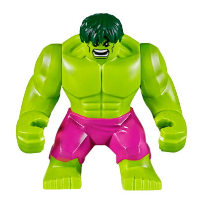 Фигурка Lego Marvel Hulk with Dark Green Hair and Magenta Pants Super Heroes sh0371 1 Б/У - Retromagaz