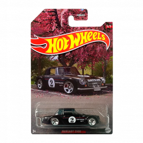 Тематична Машинка Hot Wheels Nissan Fairlady 2000 Japanese Classics 1:64 HLK14 Black