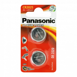 Батарейка Panasonic CR-2025 2шт Lithium