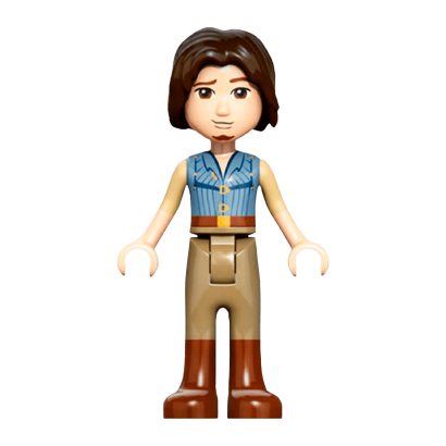 Фігурка Lego Disney Flynn Rider Sand Blue Vest Friends dp007 Б/У - Retromagaz