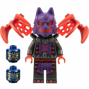 Фігурка Lego Wolf Clan Wolf Mask Warrior Energy Claws Ninjago njo899 Б/У - Retromagaz