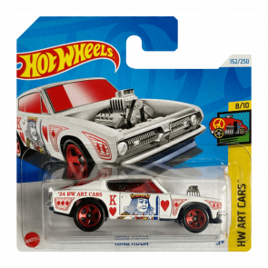 Машинка Базовая Hot Wheels King Kuda Art Cars 1:64 HTB77 White - Retromagaz