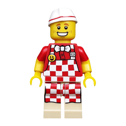 Фигурка Lego Series 17 Hot Dog Vendor Collectible Minifigures col291 1 Б/У - Retromagaz