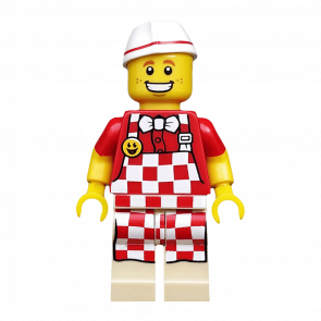 Фигурка Lego Series 17 Hot Dog Vendor Collectible Minifigures col291 1 Б/У - Retromagaz