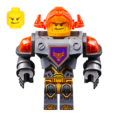 Фигурка Lego Knights Axl Nexo Knights nex069 Б/У - Retromagaz