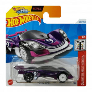 Машинка Базовая Hot Wheels Celero GT Super Treasure Hunt STH Quarter Mile Heroes 1:64 HTF42 Purple