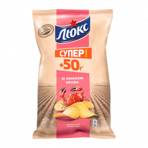 Чипсы Люкс со Вкусом Краба 183g - Retromagaz