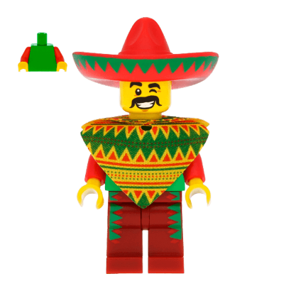 Фигурка Lego The Lego Movie Taco Tuesday Guy Cartoons tlm012 Б/У - Retromagaz