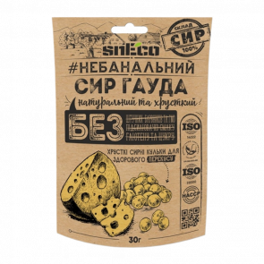 Сыр Сушеный SnEco Гауда 30g - Retromagaz