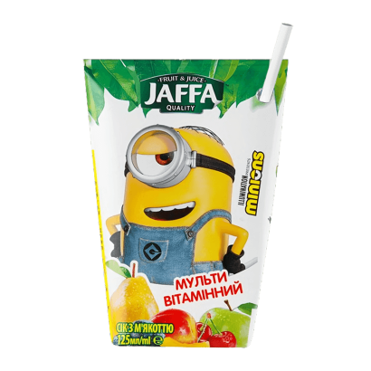 Сок Jaffa Мультивитаминный с Мякотью Minions 125ml - Retromagaz