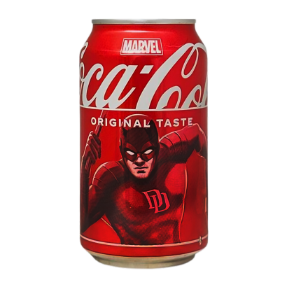 Напиток Coca-Cola Classic Marvel Limited Edition Daredevil 330ml - Retromagaz