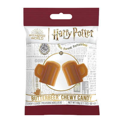 Цукерки Жувальні Jelly Belly Butterbeer Chewy Candy Harry Potter - Retromagaz