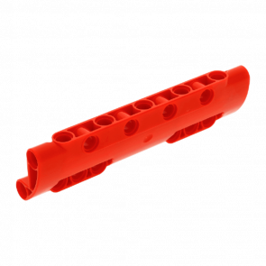 Technic Lego Панель Зігнута 2шт with 10 Pin Holes 11 x 3 11954 6036771 Red Б/У