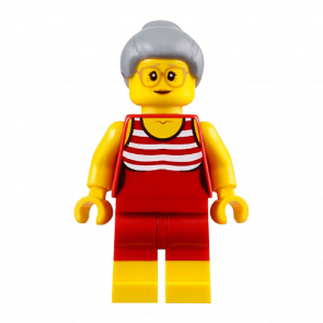 Фігурка Lego People 973pb2733 Beachgoer City cty0766 Б/У