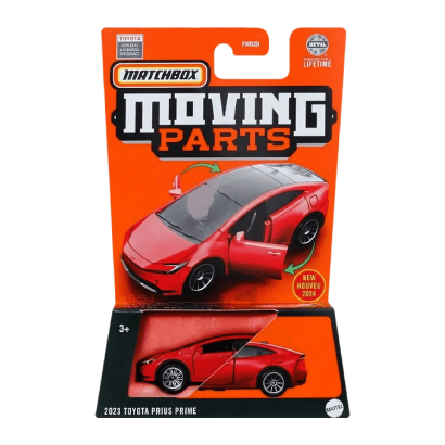 Тематична Машинка Matchbox 2023 Toyota Prius Prime Moving Parts 1:64 FWD28/HVM75 Red - Retromagaz