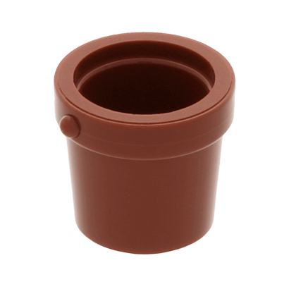 Хоз. Инвентарь Lego 4шт Bucket 1 x 1 x 1 95343 4626196 Reddish Brown Б/У - Retromagaz