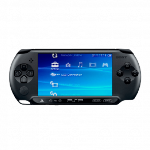 Консоль Sony PlayStation Portable Street PSP-E1xxx Модифицированная 32GB Black + 5 Встроенных Игр Б/У - Retromagaz