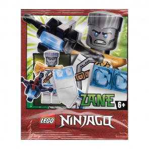 Конструктор Lego Фигурка Zane Foil Pack #7 Hero Hair Ninjago 892173 njo690 Новый