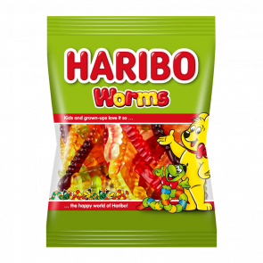 Конфеты Жевательные Haribo Worms 100g