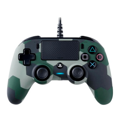 Геймпад Дротовий Nacon PlayStation 4 Wired Compact Controller Green Camo Б/У Нормальний - Retromagaz