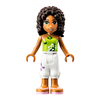 Фигурка Lego Girl Andrea White Cropped Trousers Friends frnd004 Б/У - Retromagaz