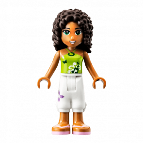 Фигурка Lego Girl Andrea White Cropped Trousers Friends frnd004 Б/У