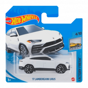 Машинка Базова Hot Wheels '17 Lamborghini Urus Factory Fresh 1:64 GTB95 White