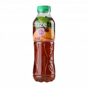 Чай Холодний Fuze Tea Черный Персик-Роза 500ml - Retromagaz